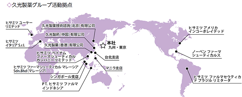 久光製薬グループ活動拠点